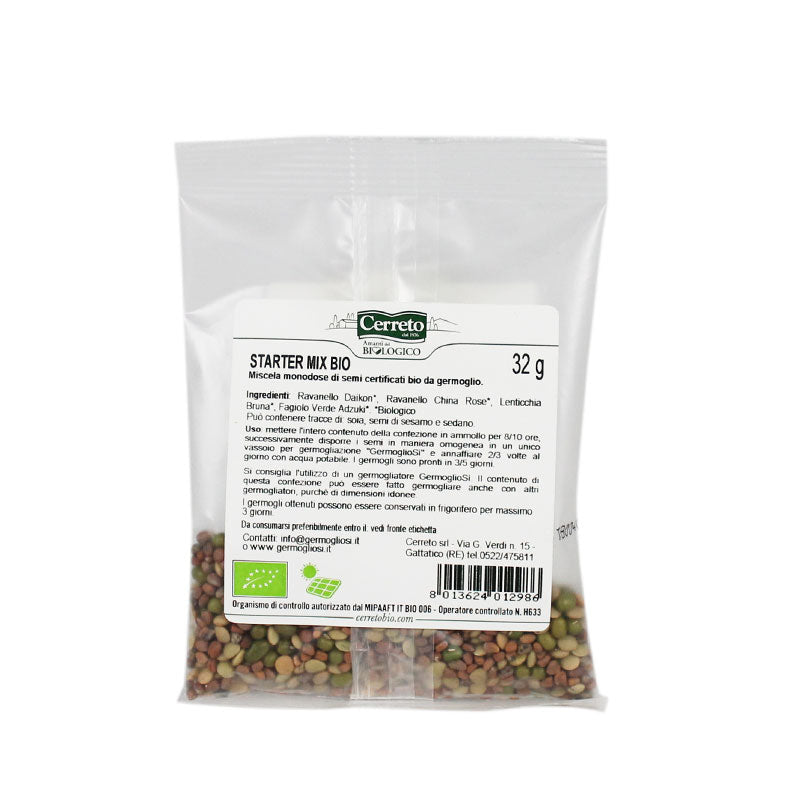 Starter Mix – Pack da 10 confezioni monodose da 32 g