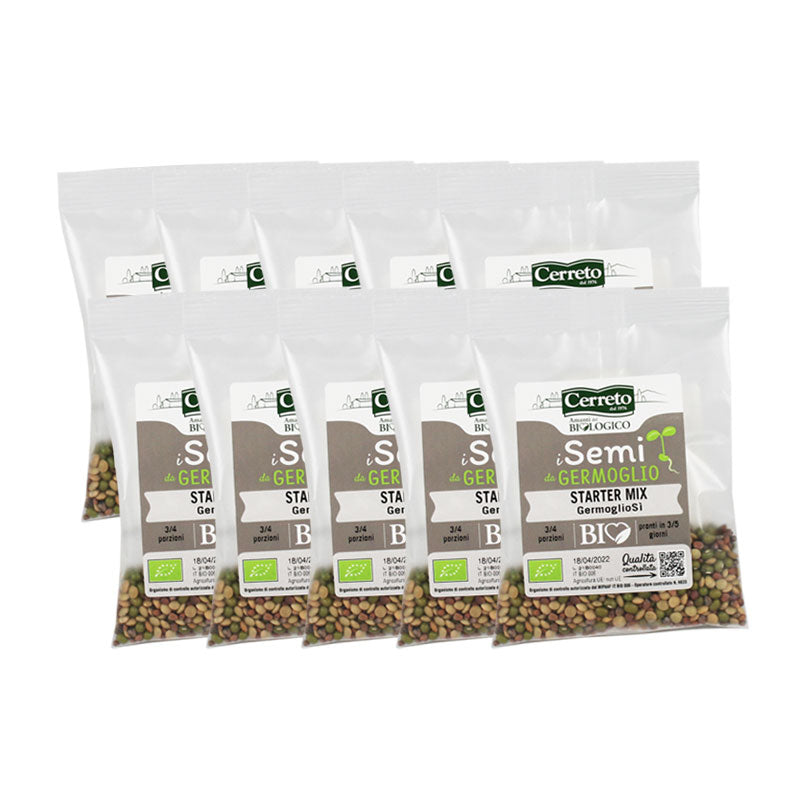 Starter Mix – Pack da 10 confezioni monodose da 32 g