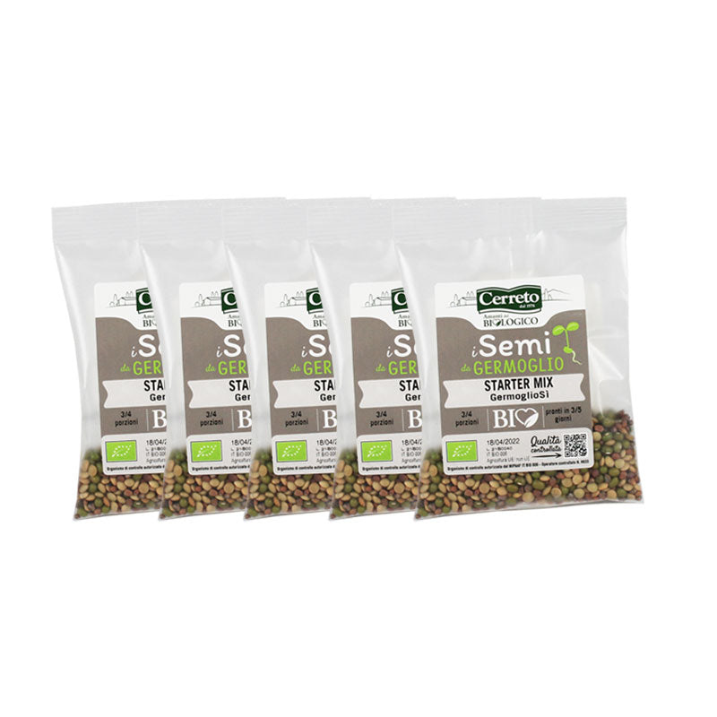 Starter Mix – Pack da 5 confezioni monodose da 32 g