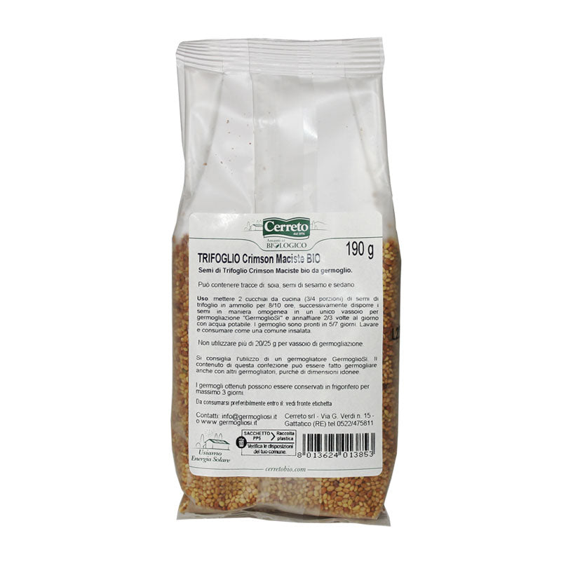 Trifoglio Crimson Maciste • 190 g.